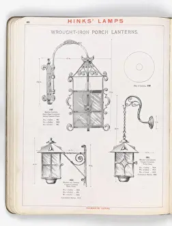 Page from Hinks Lamps catalogue