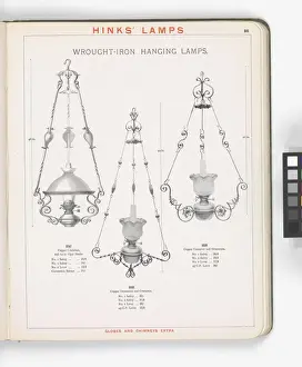 Page from Hinks Lamps catalogue