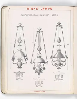 Page from Hinks Lamps catalogue