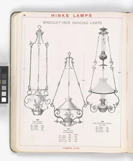 Page from Hinks Lamps catalogue