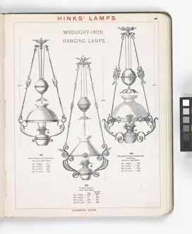 Page from Hinks Lamps catalogue