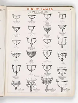 Page from Hinks Lamps catalogue