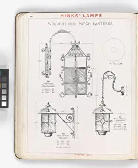 Page from Hinks Lamps catalogue