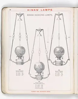 Page from Hinks Lamps catalogue