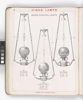 Page from Hinks Lamps catalogue