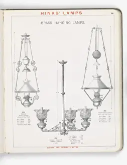 Page from Hinks Lamps catalogue