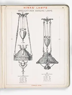 Page from Hinks Lamps catalogue
