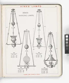 Page from Hinks Lamps catalogue