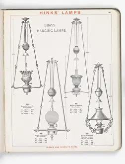 Page from Hinks Lamps catalogue