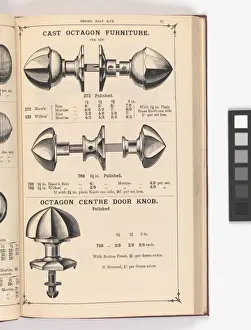 Page from Illustrated Catalogue of Machine-Made and Cast Ca
