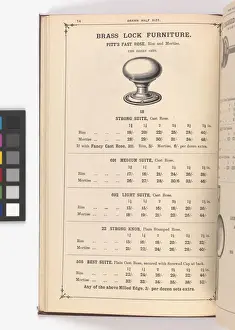 Page from Illustrated Catalogue of Machine-Made and Cast Ca