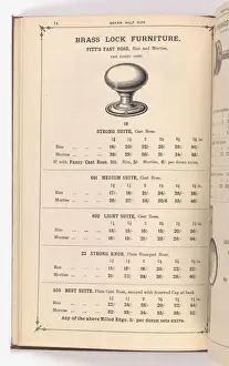Page from Illustrated Catalogue of Machine-Made and Cast Ca