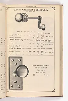 Page from Illustrated Catalogue of Machine-Made and Cast Ca