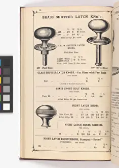 Page from Illustrated Catalogue of Machine-Made and Cast Ca