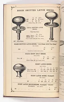 Page from Illustrated Catalogue of Machine-Made and Cast Ca