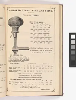 Page from Illustrated Catalogue of Machine-Made and Cast Ca