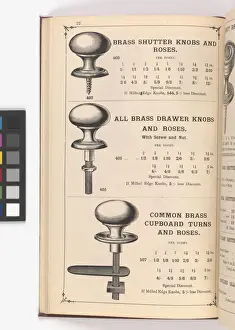 Page from Illustrated Catalogue of Machine-Made and Cast Ca