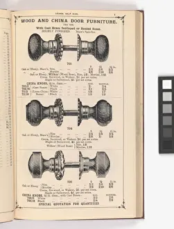 Page from Illustrated Catalogue of Machine-Made and Cast Ca