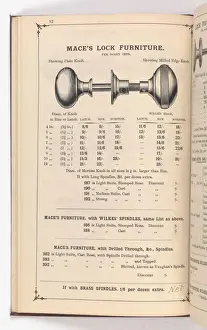 Page from Illustrated Catalogue of Machine-Made and Cast Ca