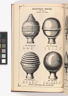 Page from Illustrated Catalogue of Machine-Made and Cast Ca