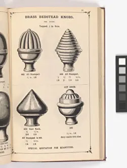 Page from Illustrated Catalogue of Machine-Made and Cast Ca