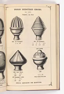 Page from Illustrated Catalogue of Machine-Made and Cast Ca