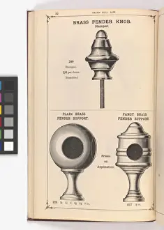 Page from Illustrated Catalogue of Machine-Made and Cast Ca