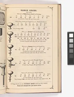Page from Illustrated Catalogue of Machine-Made and Cast Ca