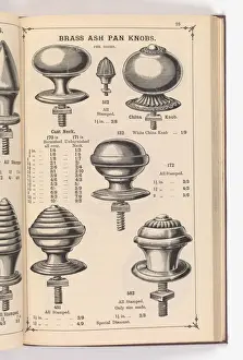 Page from Illustrated Catalogue of Machine-Made and Cast Ca