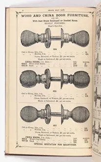 Page from Illustrated Catalogue of Machine-Made and Cast Ca