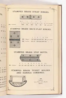 Page from Illustrated Catalogue of Machine-Made and Cast Ca