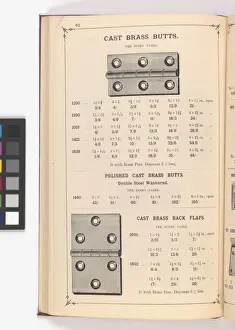 Page from Illustrated Catalogue of Machine-Made and Cast Ca
