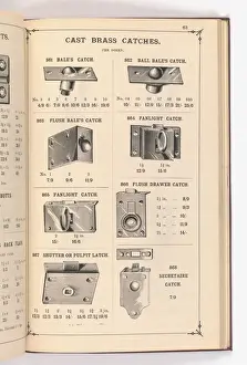 Page from Illustrated Catalogue of Machine-Made and Cast Ca