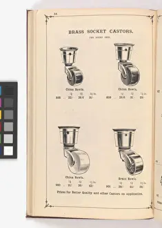 Page from Illustrated Catalogue of Machine-Made and Cast Ca