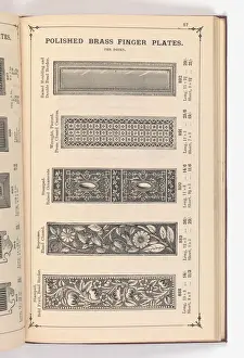 Page from Illustrated Catalogue of Machine-Made and Cast Ca