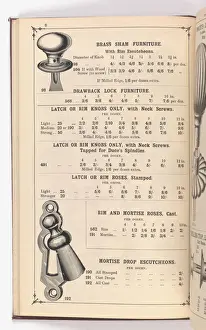 Page from Illustrated Catalogue of Machine-Made and Cast Ca
