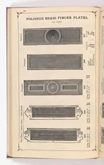 Page from Illustrated Catalogue of Machine-Made and Cast Ca