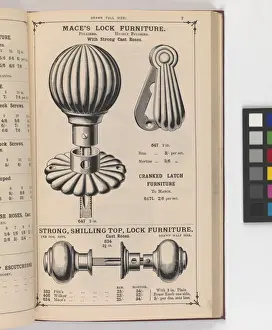 Page from Illustrated Catalogue of Machine-Made and Cast Ca