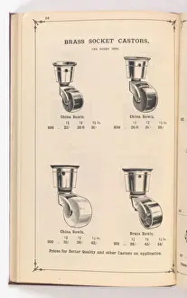 Page from Illustrated Catalogue of Machine-Made and Cast Ca