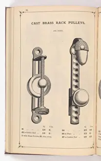 Page from Illustrated Catalogue of Machine-Made and Cast Ca