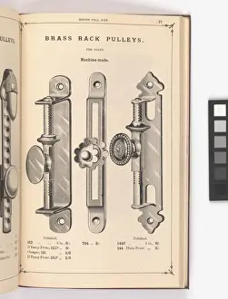 Page from Illustrated Catalogue of Machine-Made and Cast Ca