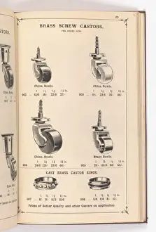 Page from Illustrated Catalogue of Machine-Made and Cast Ca