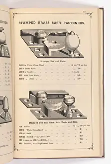Page from Illustrated Catalogue of Machine-Made and Cast Ca