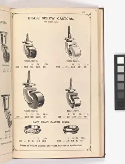 Page from Illustrated Catalogue of Machine-Made and Cast Ca