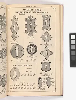 Page from Illustrated Catalogue of Machine-Made and Cast Ca