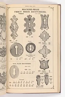 Page from Illustrated Catalogue of Machine-Made and Cast Ca