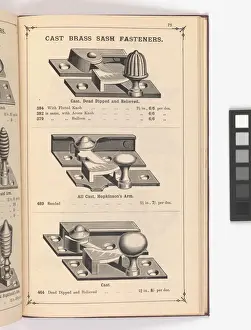 Page from Illustrated Catalogue of Machine-Made and Cast Ca