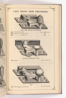 Page from Illustrated Catalogue of Machine-Made and Cast Ca