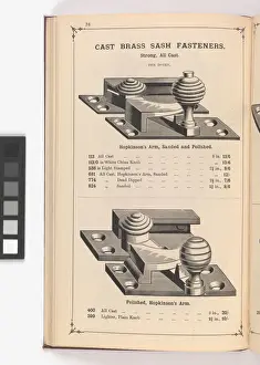 Page from Illustrated Catalogue of Machine-Made and Cast Ca