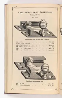 Page from Illustrated Catalogue of Machine-Made and Cast Ca